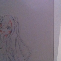 セーラー服でピース！