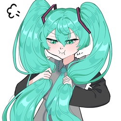 ご機嫌斜めミク