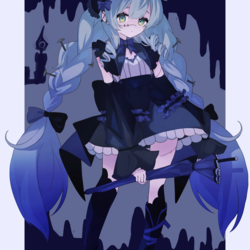 ゴシック×ホラー　初音ミク