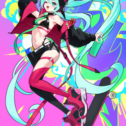 ストリートペインター・ミク
