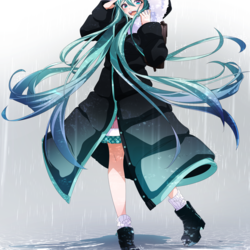 雨の日の歩幅 : グッスマイラコン０６ミク