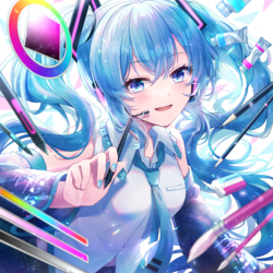 何かを描く君は宝石のように輝いている