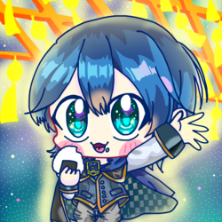 キレイな夜空の中で