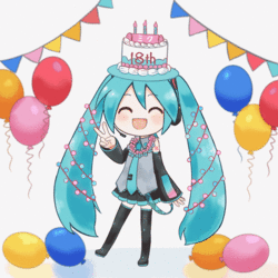 バースデーパーリーミク
