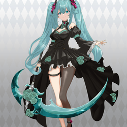 「ゴシック＆ホラー」初音ミク