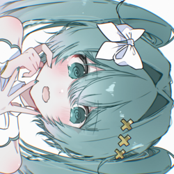 初音ミク　イラスト