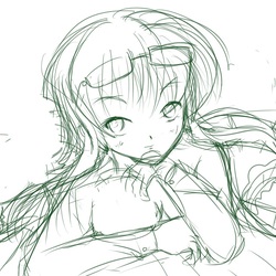 欲望カクテル　ラフ画その１