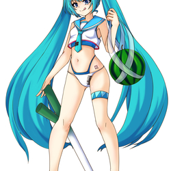 海の日2025なミクさん