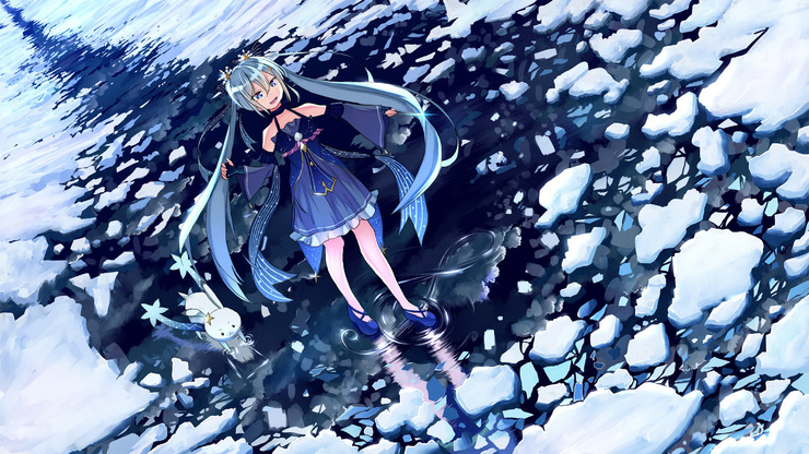 Piapro ピアプロ イラスト 流氷