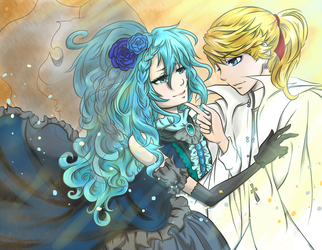 Piapro ピアプロ イラスト 秘蜜 黒の誓い