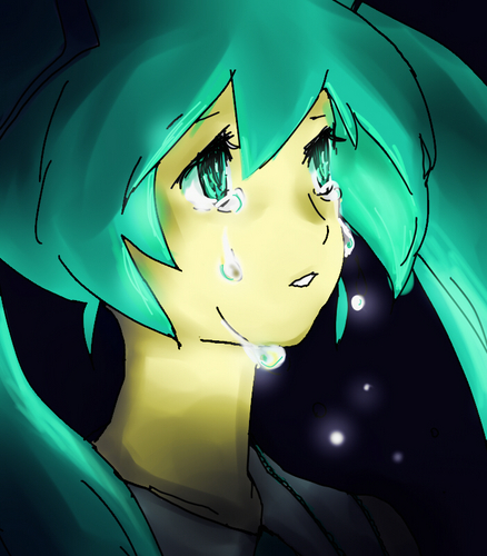 Piapro ピアプロ イラスト さよならをただ君の涙で