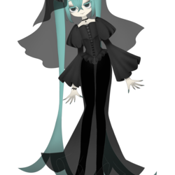 ゴシック&ホラーな初音ミクさん