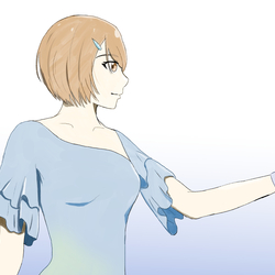 あなたの空が泣くのなら　カバーイラスト