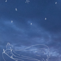 夜空と初音さん