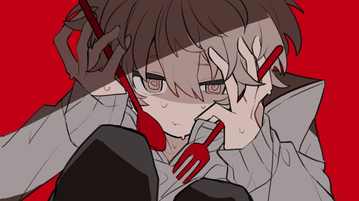 Piapro ピアプロ イラスト もう食べられないよ