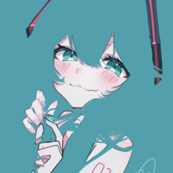 初音ミク    イラスト
