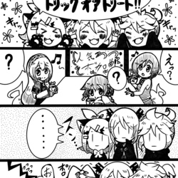 ハロウィン漫画