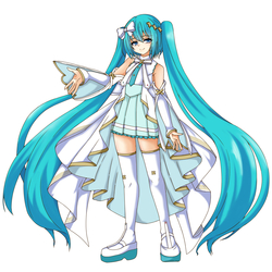 開かれた窓のセカイのミクさん