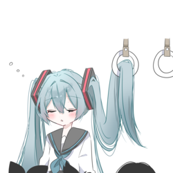 初音ミク　イラスト