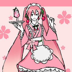 Sakura Miku Japanese Cafe Style Ver.