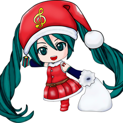 サンタガールミクさん（2025年のクリスマスミクさん）