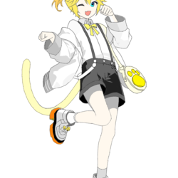 おでかけにゃんコーデ