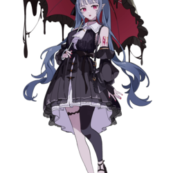 蝙蝠日傘ヴァンパイアミク