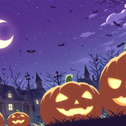 ハロウィン背景