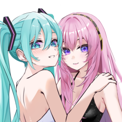 初音ミク　巡音ルカ