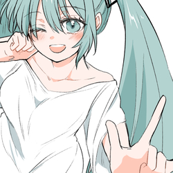 Tシャツミク