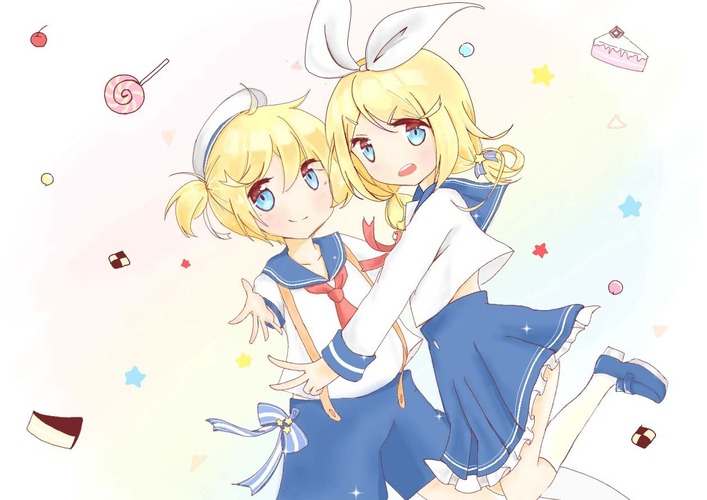 Piapro ピアプロ イラスト 鏡音リン レン