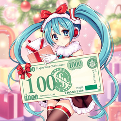 クリスマス、賑わう街角