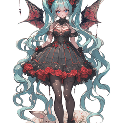 ブラッディローズのミク