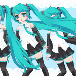 【アニメーション】動くミクさん