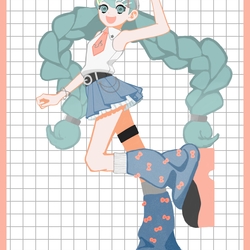 キュート×サブカルチャー　初音ミク