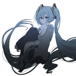 初音ミク　イラスト