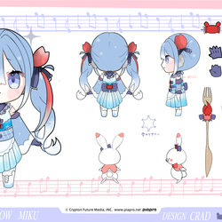 2024年雪ミク衣装