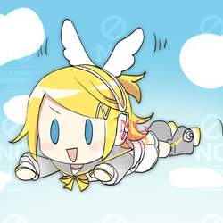 鏡音リンNTは空を飛ぶらしい