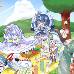 雪ミクさんと夏
