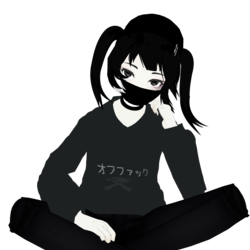 Hatsune Miku BlackWhite.