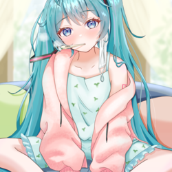 風邪ひきミクさん