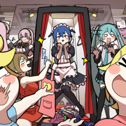 服屋でファッションショー！