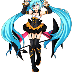 ハロウィン2025なミクさん