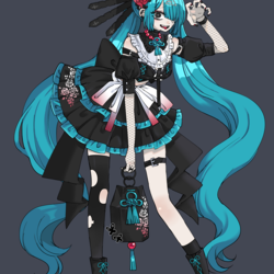 ゴシックホラーミクさん