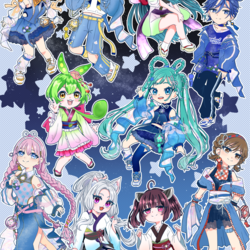 輝く星たち