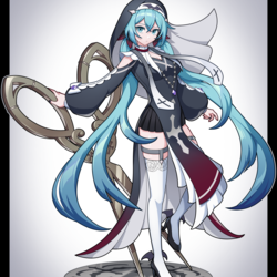 廃教会のシスターミク