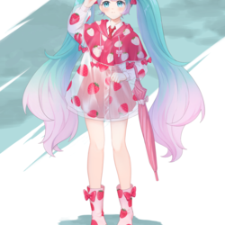 レインウェアミク