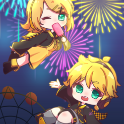 夜空に咲く花火