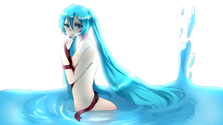 Piapro ピアプロ イラスト 水ミク