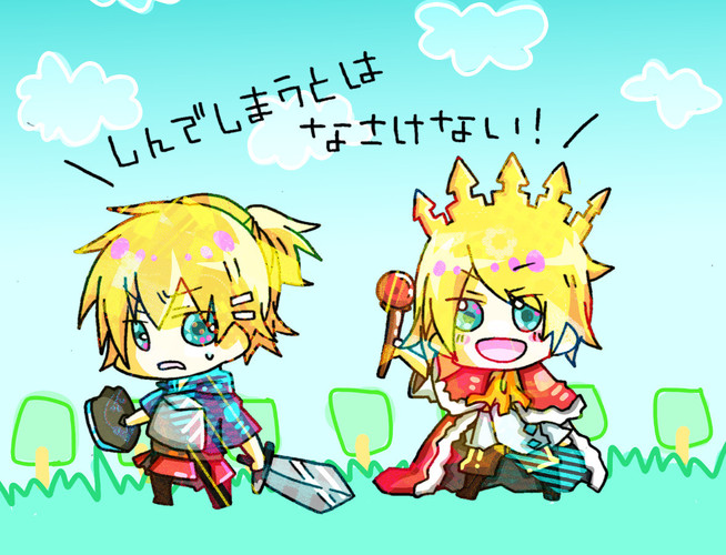 Piapro(ピアプロ)|イラスト「しんでしまうとはなさけない！」